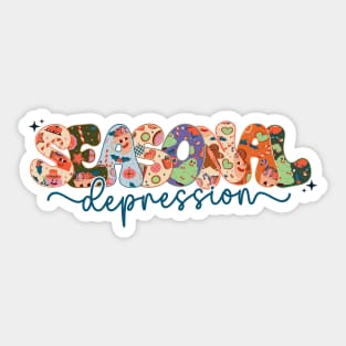 Seasonal Depression Sticker